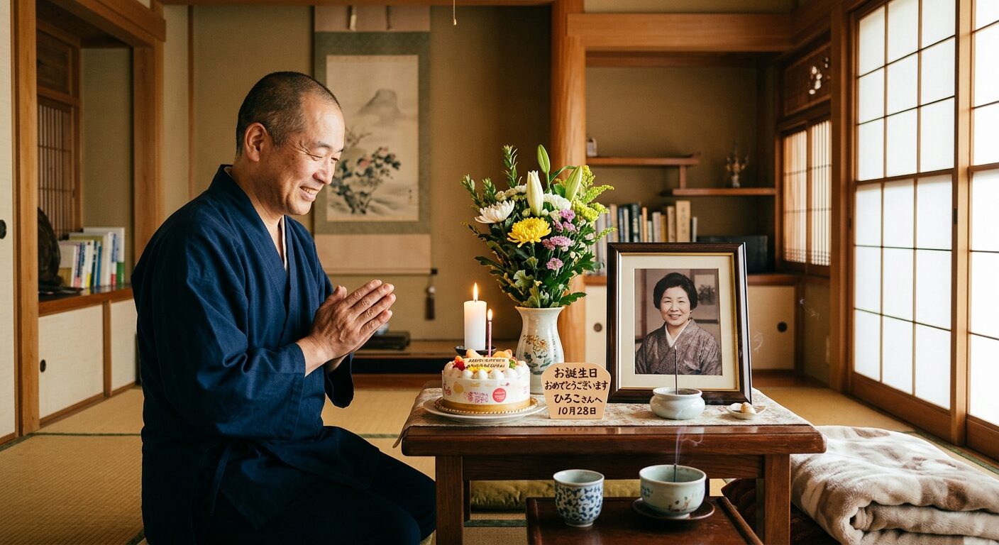 （もう一つの供養）故人様の命日を悲しむのが辛いなら「誕生日」をお祝いする